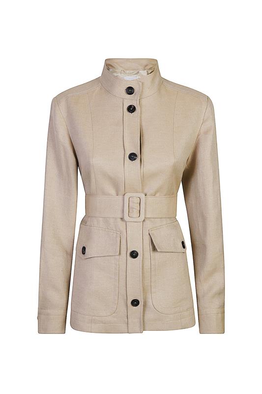 BELTED SAFARI JACKET