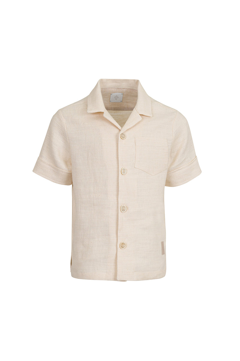 KIDS COTTON LINEN SHIRT