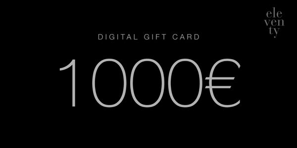 Gift Card Eleventy - 1000 Euro