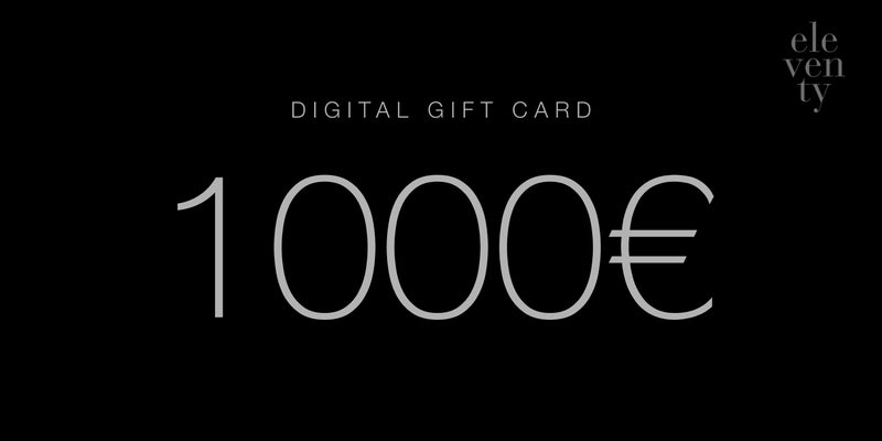 Gift Card Eleventy - 1000 Euro