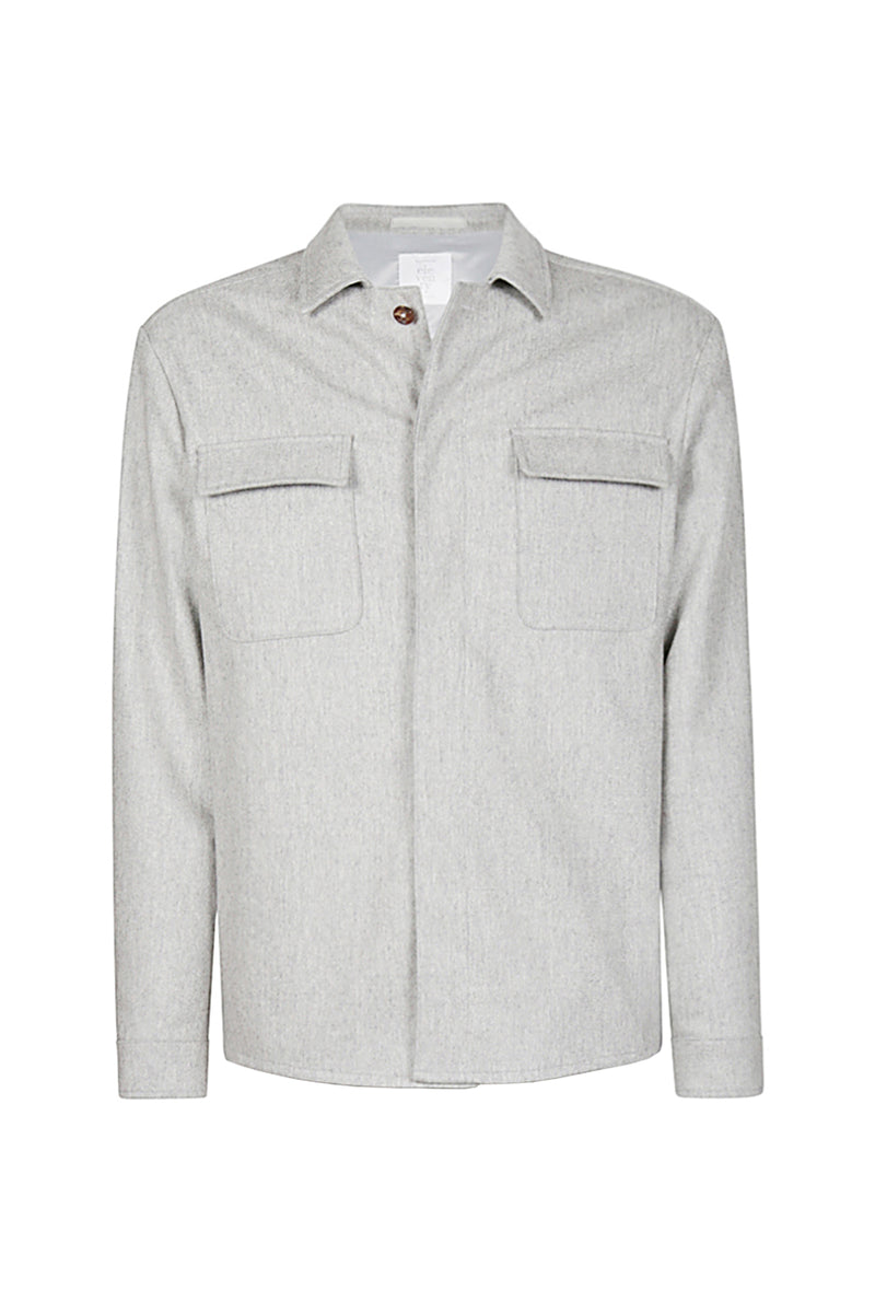 GIACCA-CAMICIA LANA CASHMERE