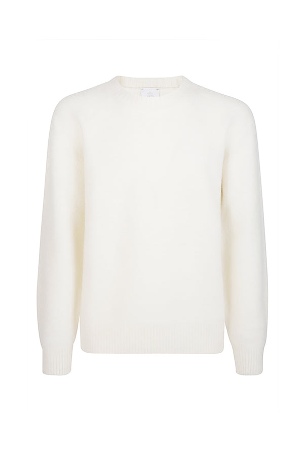 WOOL CASHMERE CREWNECK T-SHIRT