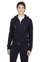 CASHMERE WOOL HOODED SWEATSHIRT