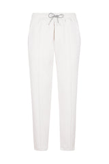 COTTON CASHMERE SILK PANTS