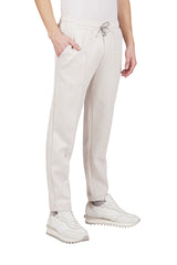 COTTON CASHMERE SILK PANTS