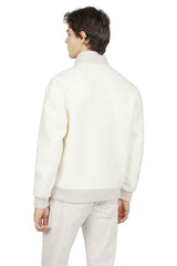 BOMBER FULL ZIP LANA CASHMERE