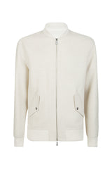 BOMBER FULL ZIP LANA CASHMERE