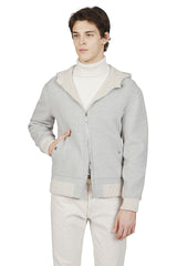 BOMBER REVERSIBILE CASHMERE