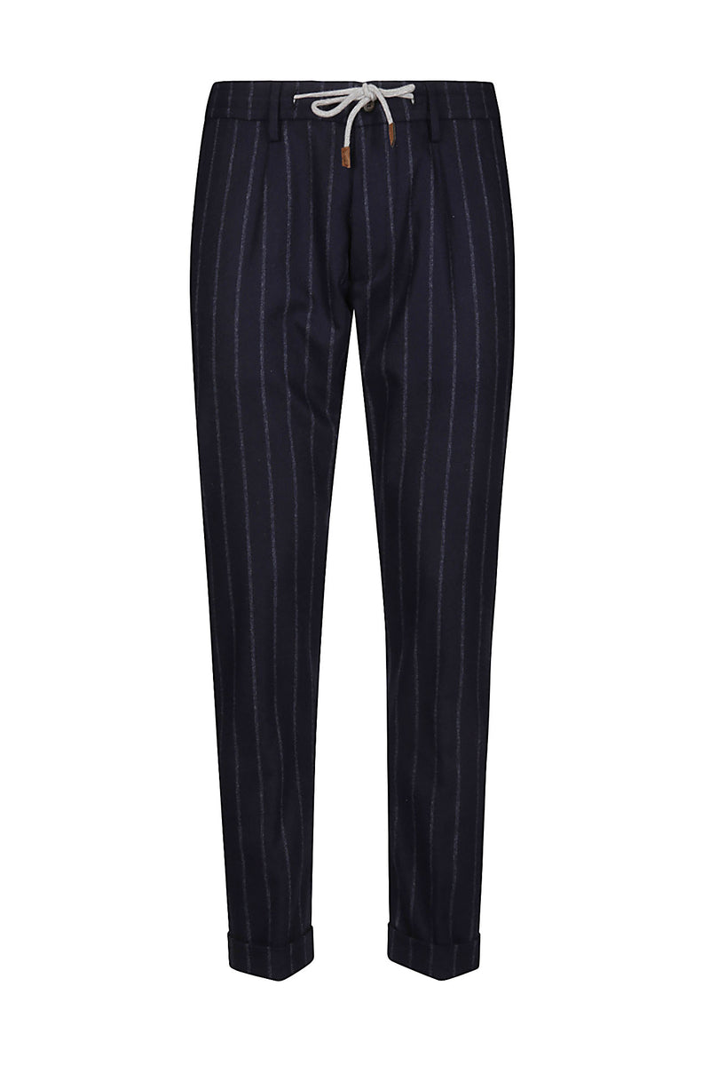 Cashmere wool trousers