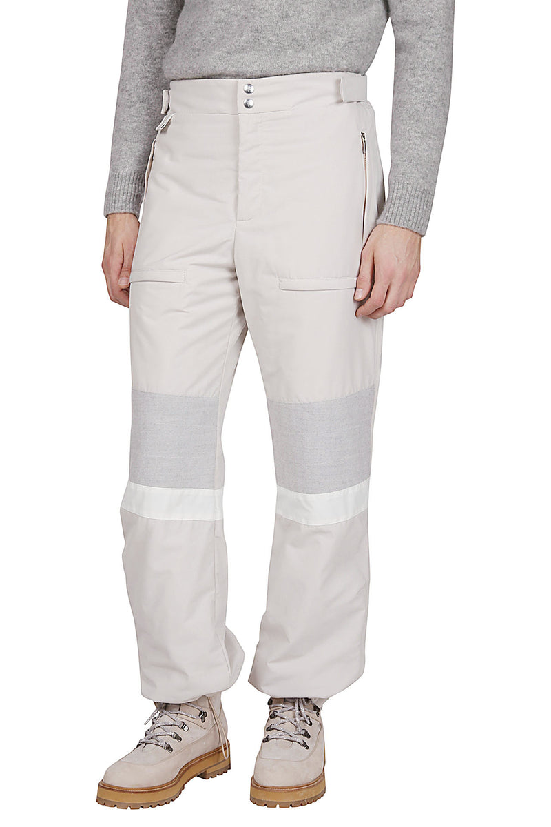 Nylon wool trousers