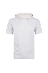 Giza Cotton hooded t-shirt