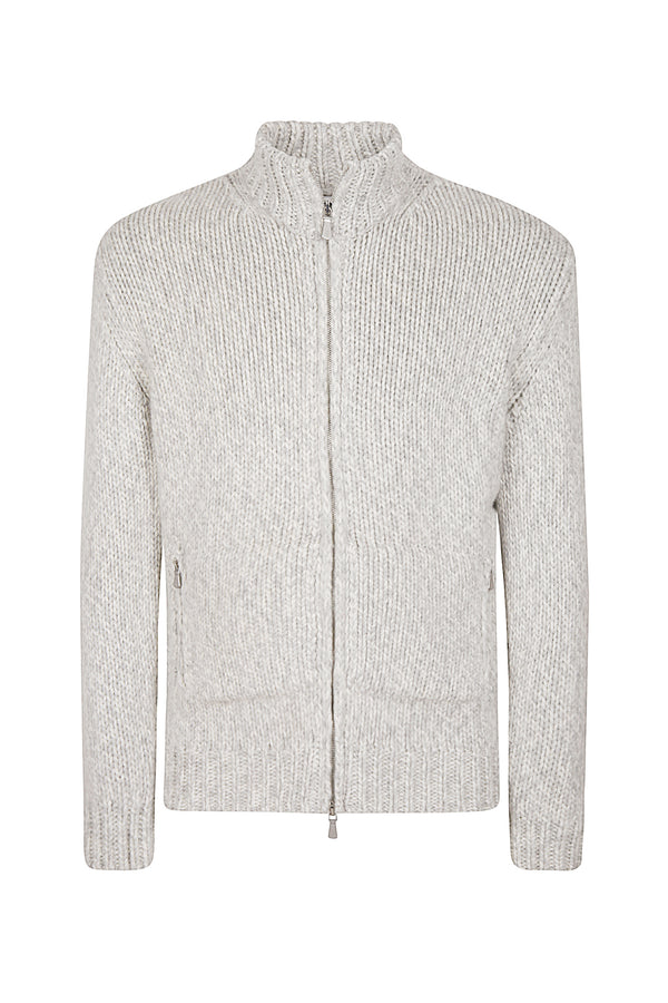 MAGLIA FULL ZIP CASHMERE