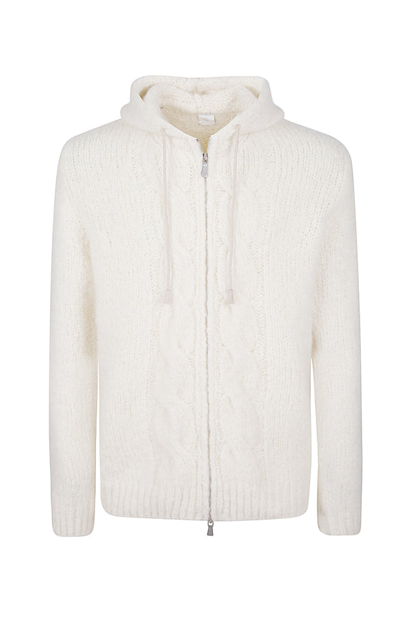 MAGLIA FULL ZIP CASHMERE ALPACA