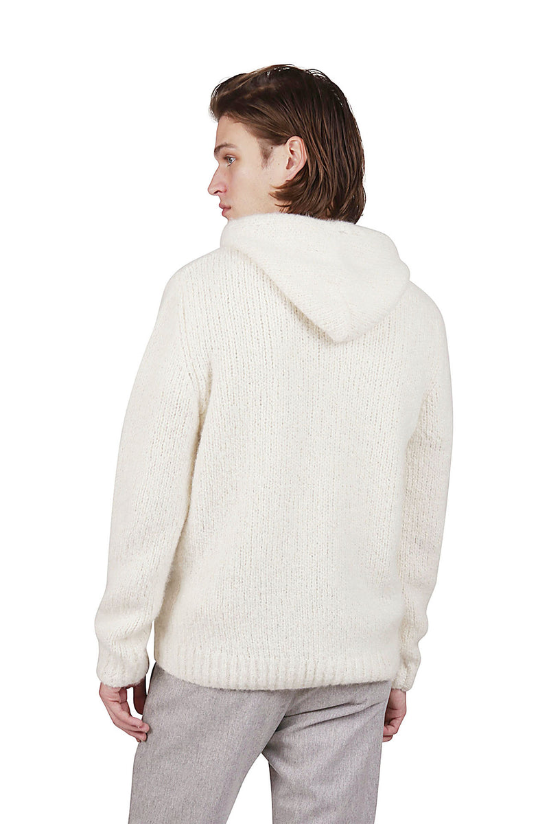 MAGLIA FULL ZIP CASHMERE ALPACA