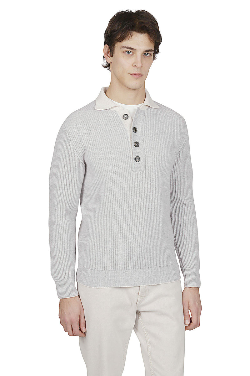 POLO IN MAGLIA CASHMERE