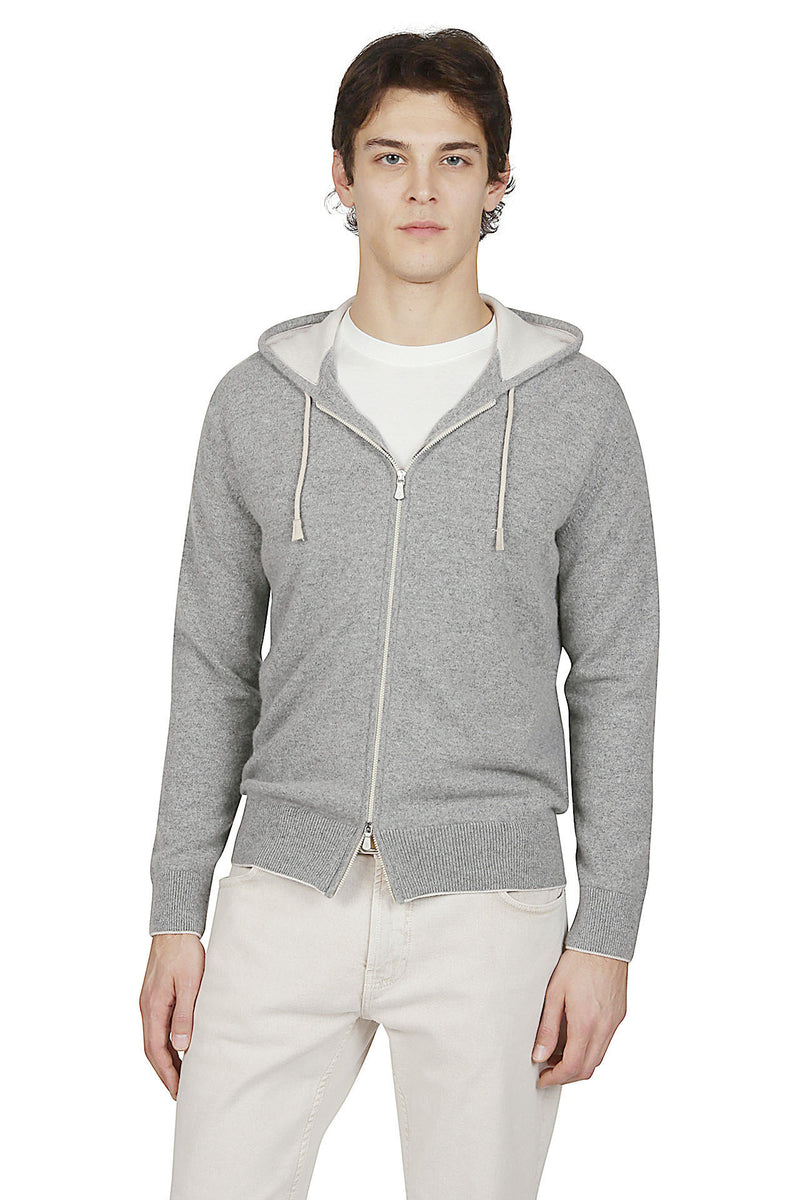 MAGLIA FULL ZIP CASHMERE