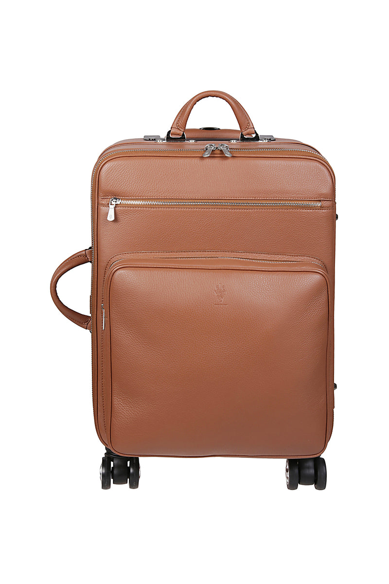 Leather trolley sale