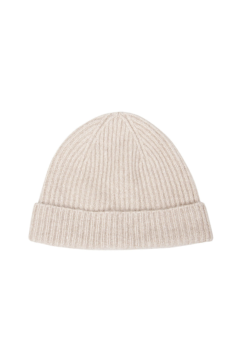 RIBBED BEANIE HAT