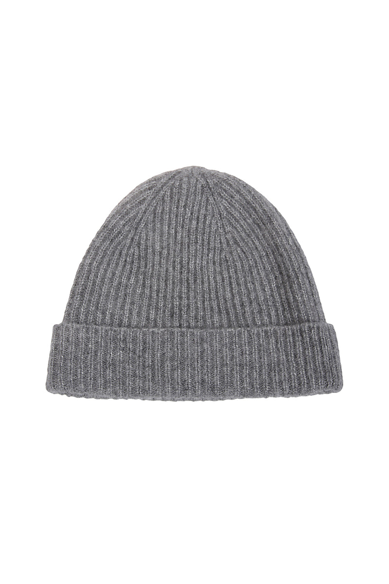 RIBBED BEANIE HAT