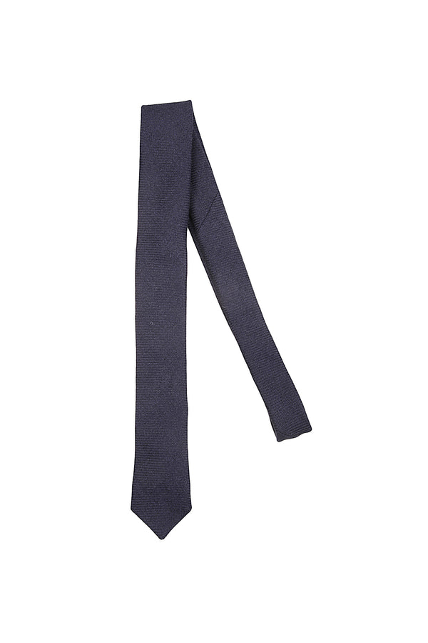 Cotton silk silk tie