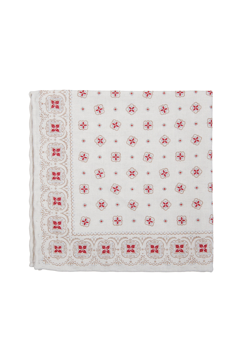 Cotton wool clutch bag