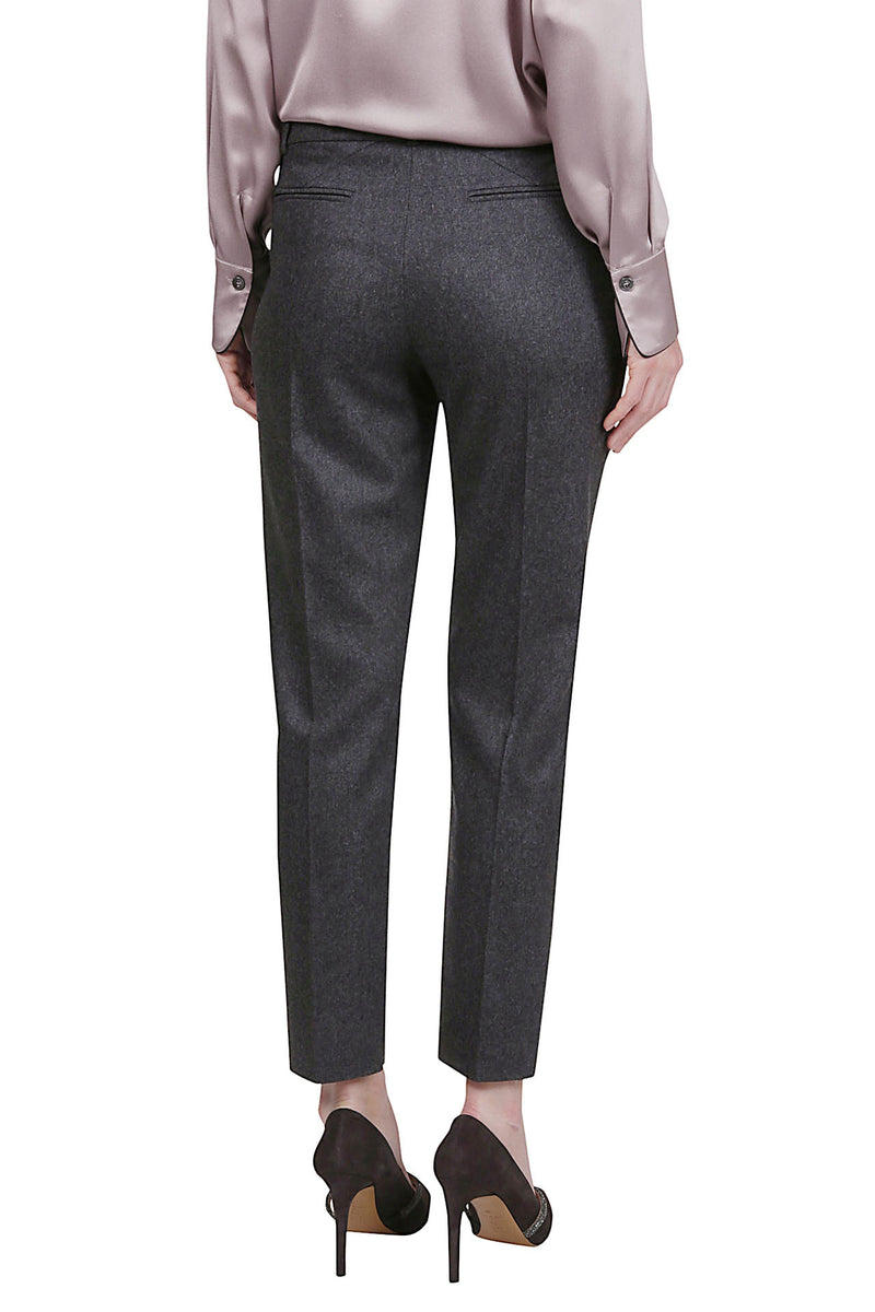 PANTALONE SLIM LANA CASHMERE ELASTAN UNITA