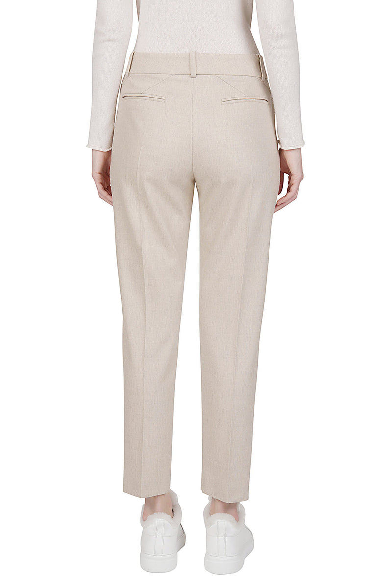 PANTALONE SLIM LANA CASHMERE ELASTAN UNITA