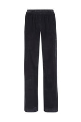 Cotton velvet trousers