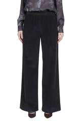 Cotton velvet trousers