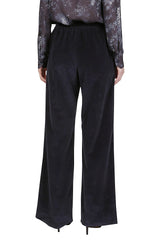 Cotton velvet trousers