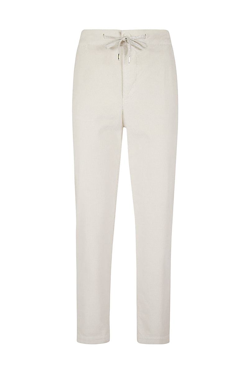 PANTALONE COTONE MODAL ELASTAN VELLUTO GROSSO