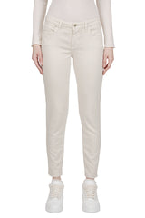 Slim cotton elastan trousers