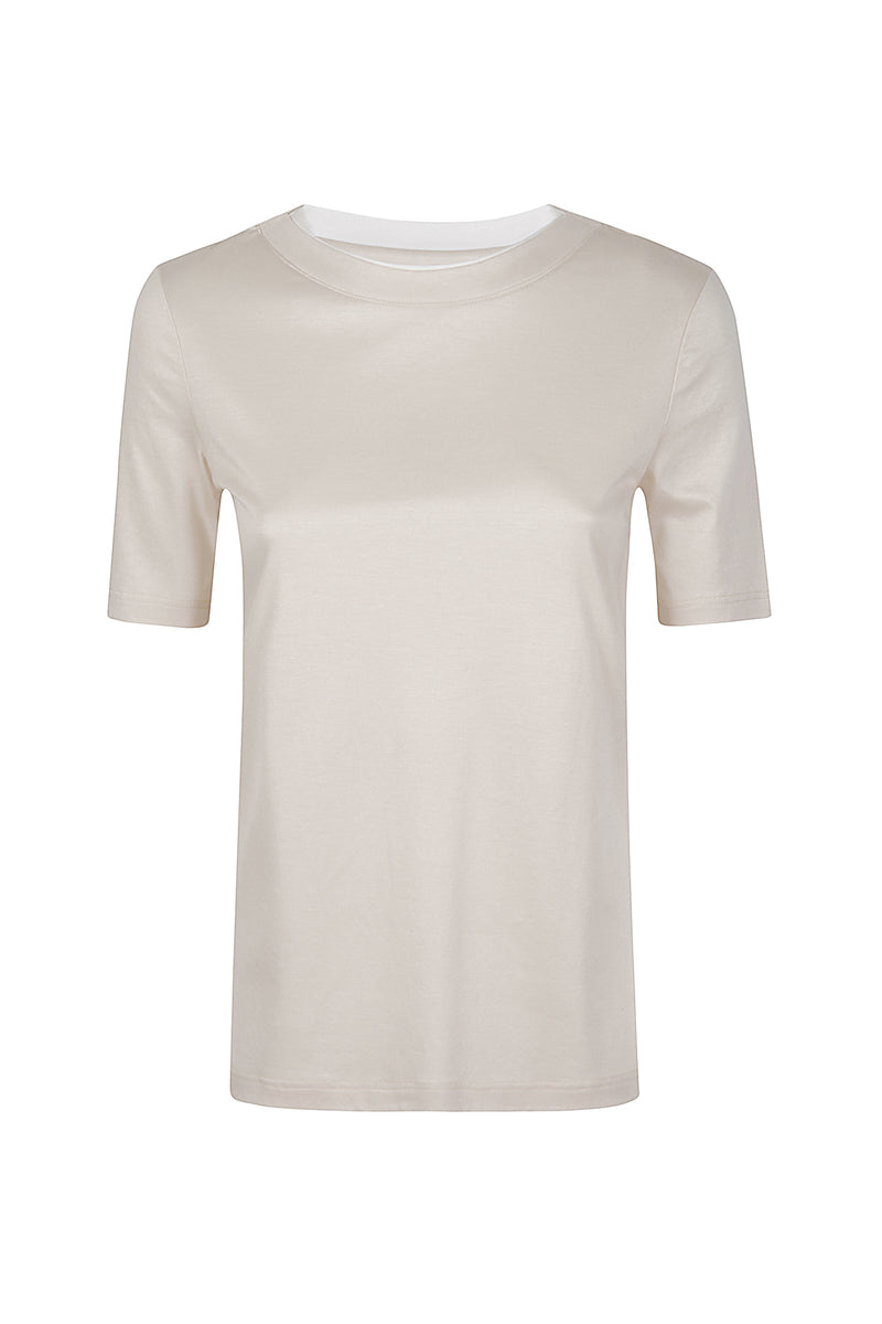 Tencel Cotton Roating T-shirt