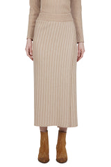 Lana cashmere skirt