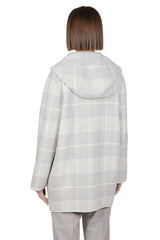 Double Check Wool Lana Coat Coat