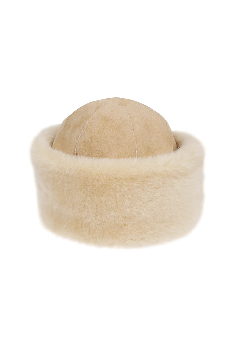 CAPPELLO MONTONE MERINOS VELOUR CASTORO