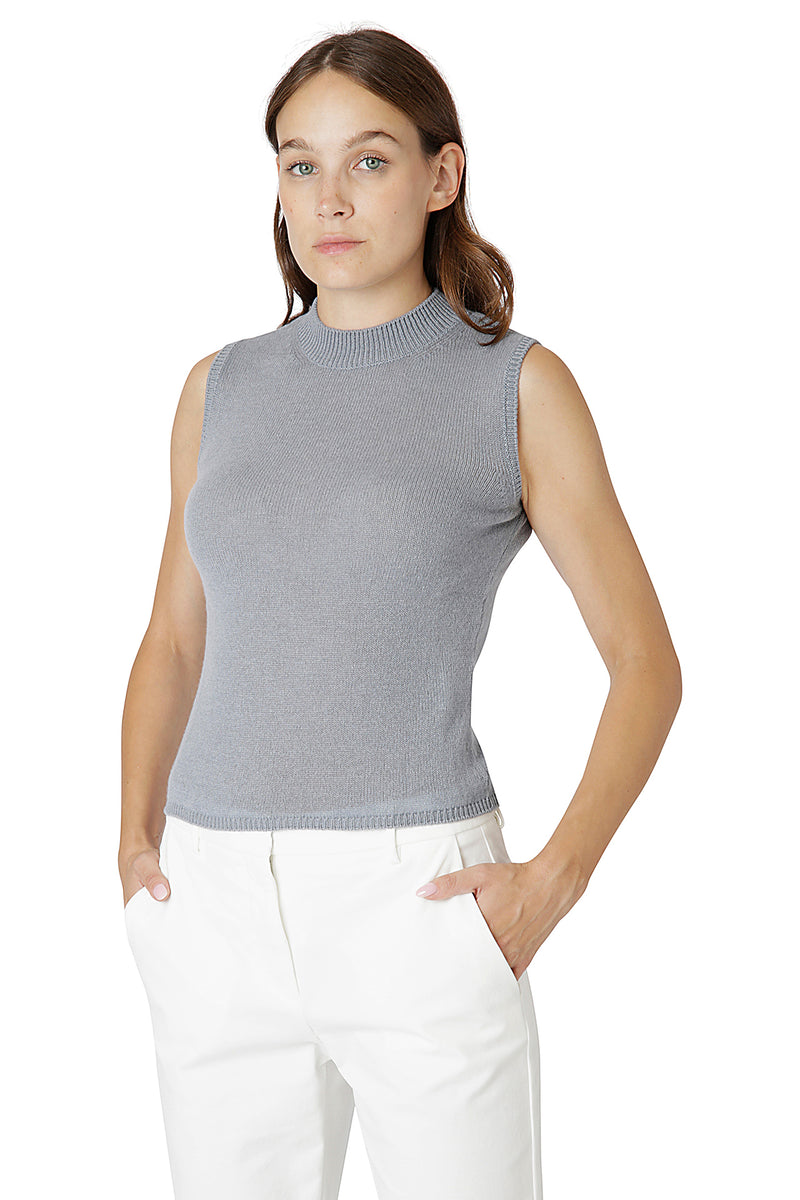 MAGLIA SMANICATA CASHMERE