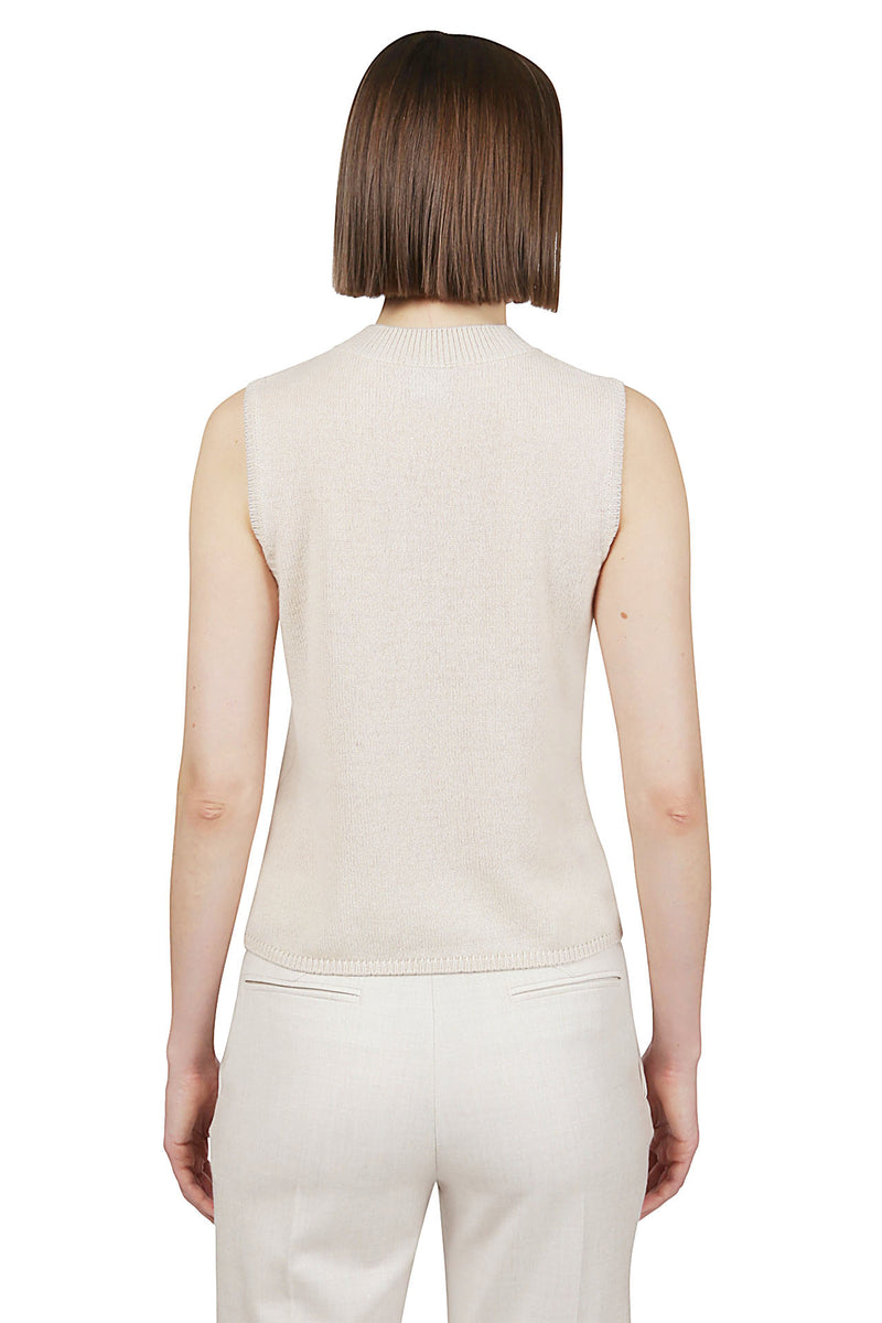 MAGLIA SMANICATA CASHMERE