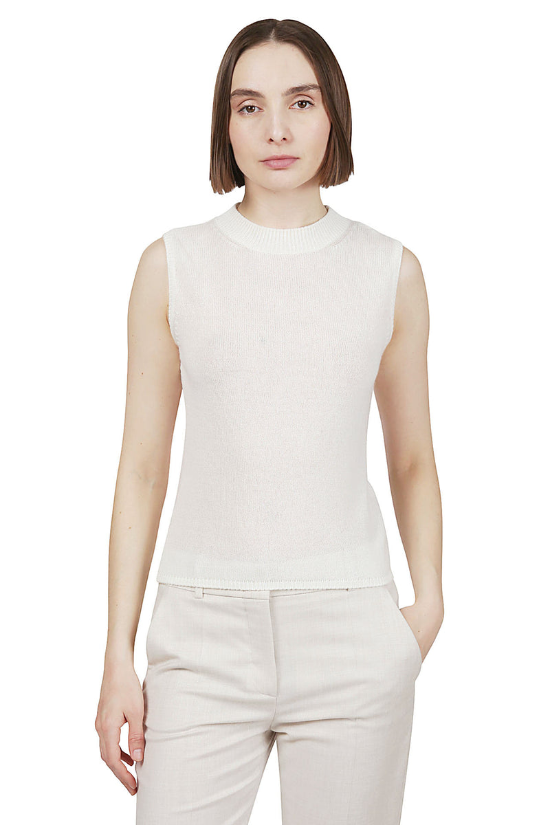 MAGLIA SMANICATA CASHMERE