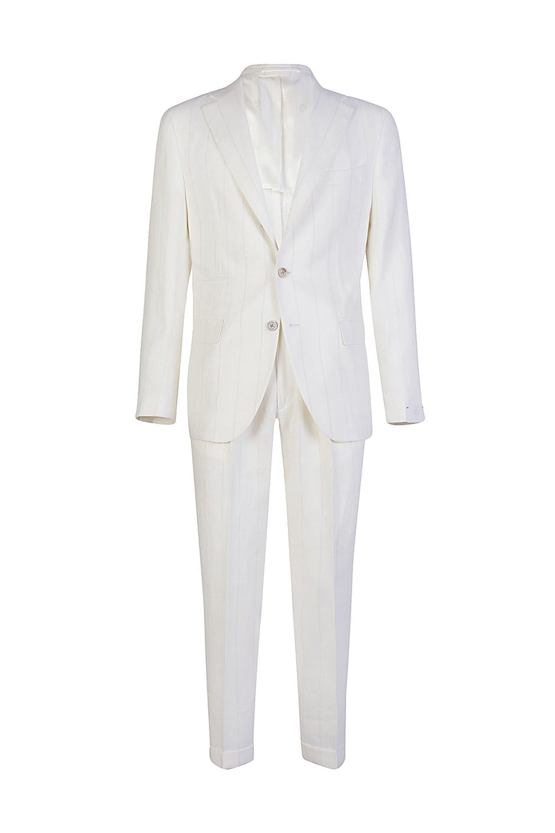 SINGLE-BREASTED PANT PLEAT SUIT