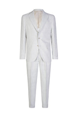 SINGLE-BREASTED PANT PLEAT SUIT