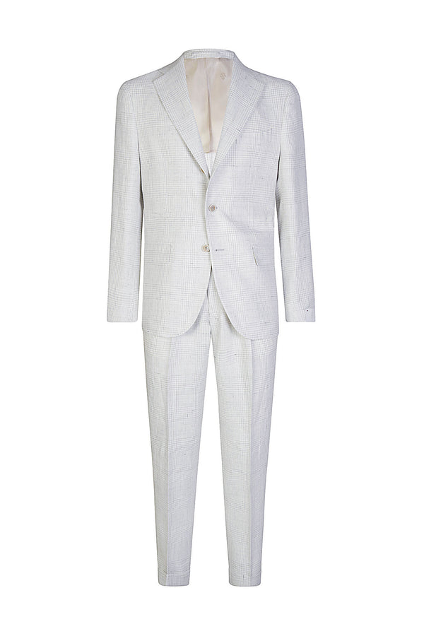 SINGLE-BREASTED PANT PLEAT SUIT