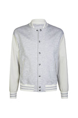 BOMBER JACKET WITH NAPPA SLEEVES