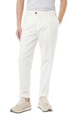 PANTALONE COTONE SETA