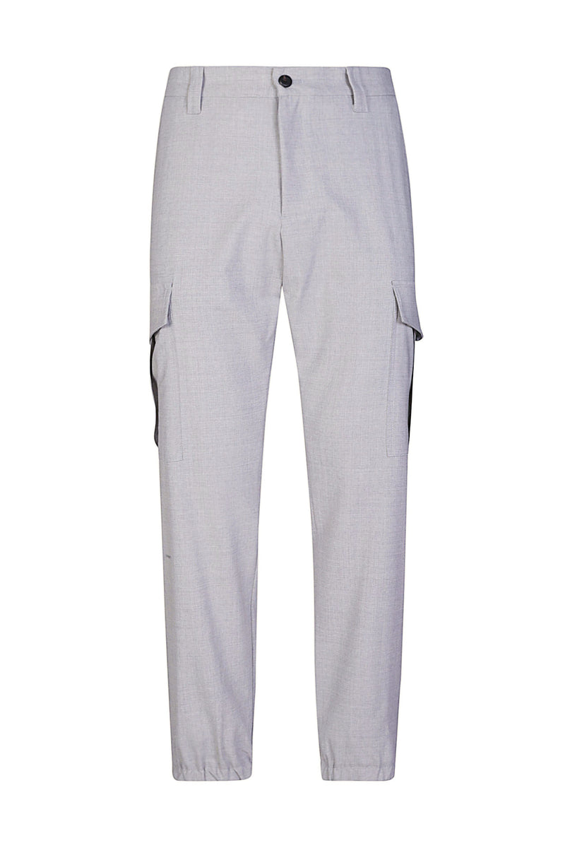 CARGO TROUSERS WITH PLEATS