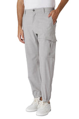 CARGO TROUSERS WITH PLEATS