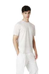 T-SHIRT GIROCOLLO LINO COTONE RIGA