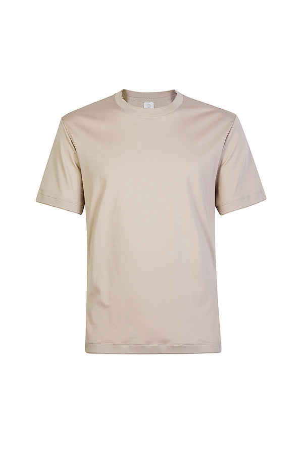 CREWNECK T-SHIRT WITH PIPING