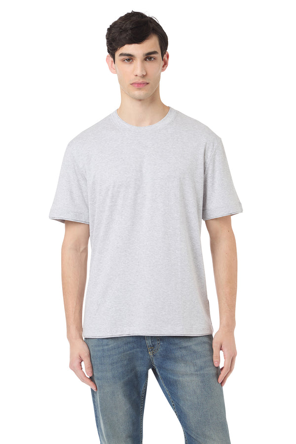 T-SHIRT GIROCOLLO MODAL COTONE