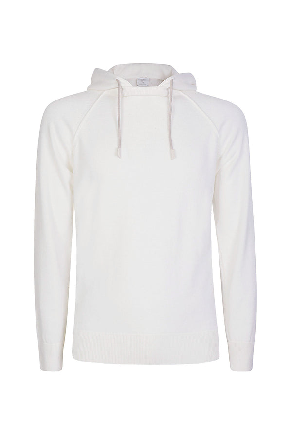 MAGLIA CON CAPPUCCIO CASHMERE